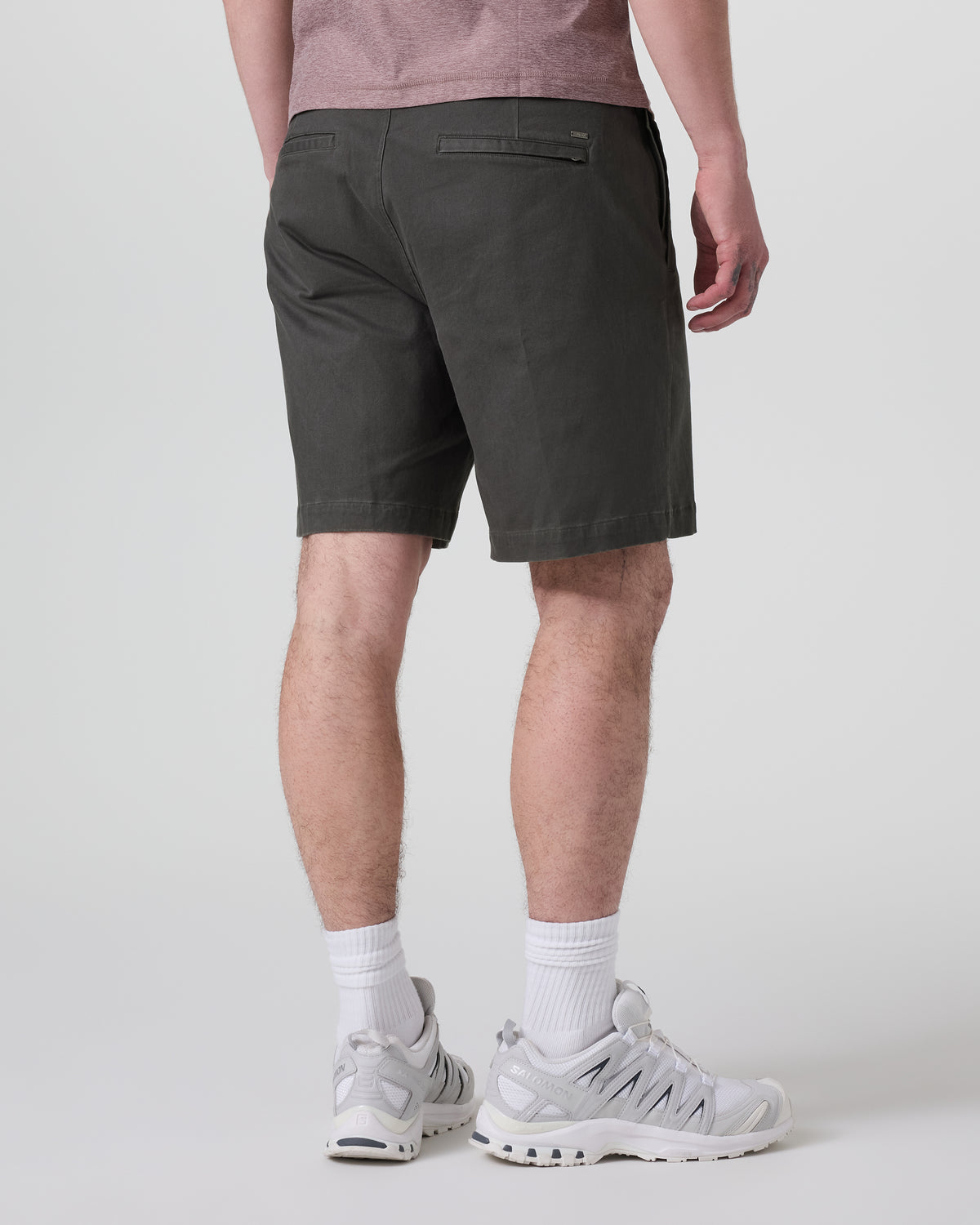 Fletcher Short Classic Fit 8" Dark Pewter | Vuori Outlet