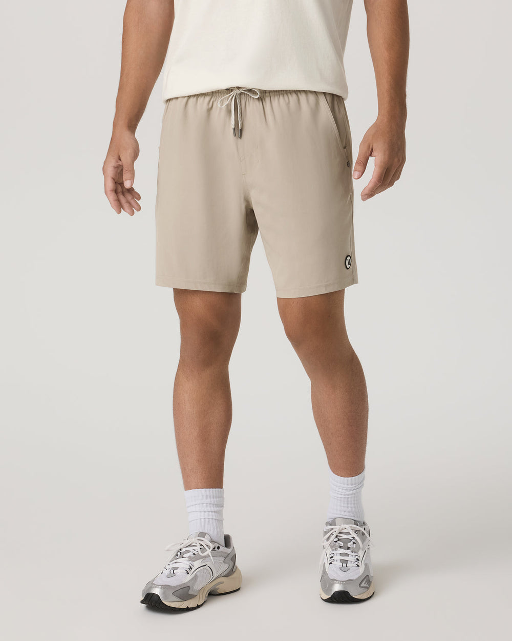 Kore Short Lined 7" Men's Toast Athletic Fit Shorts | Vuori