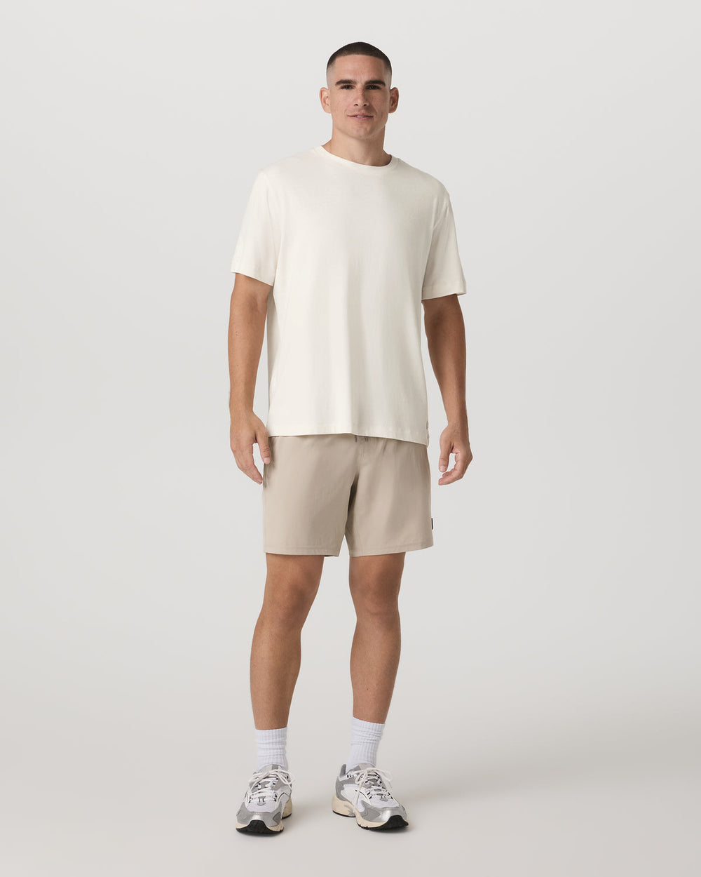 Kore Short Lined 7" Men's Toast Athletic Fit Shorts | Vuori