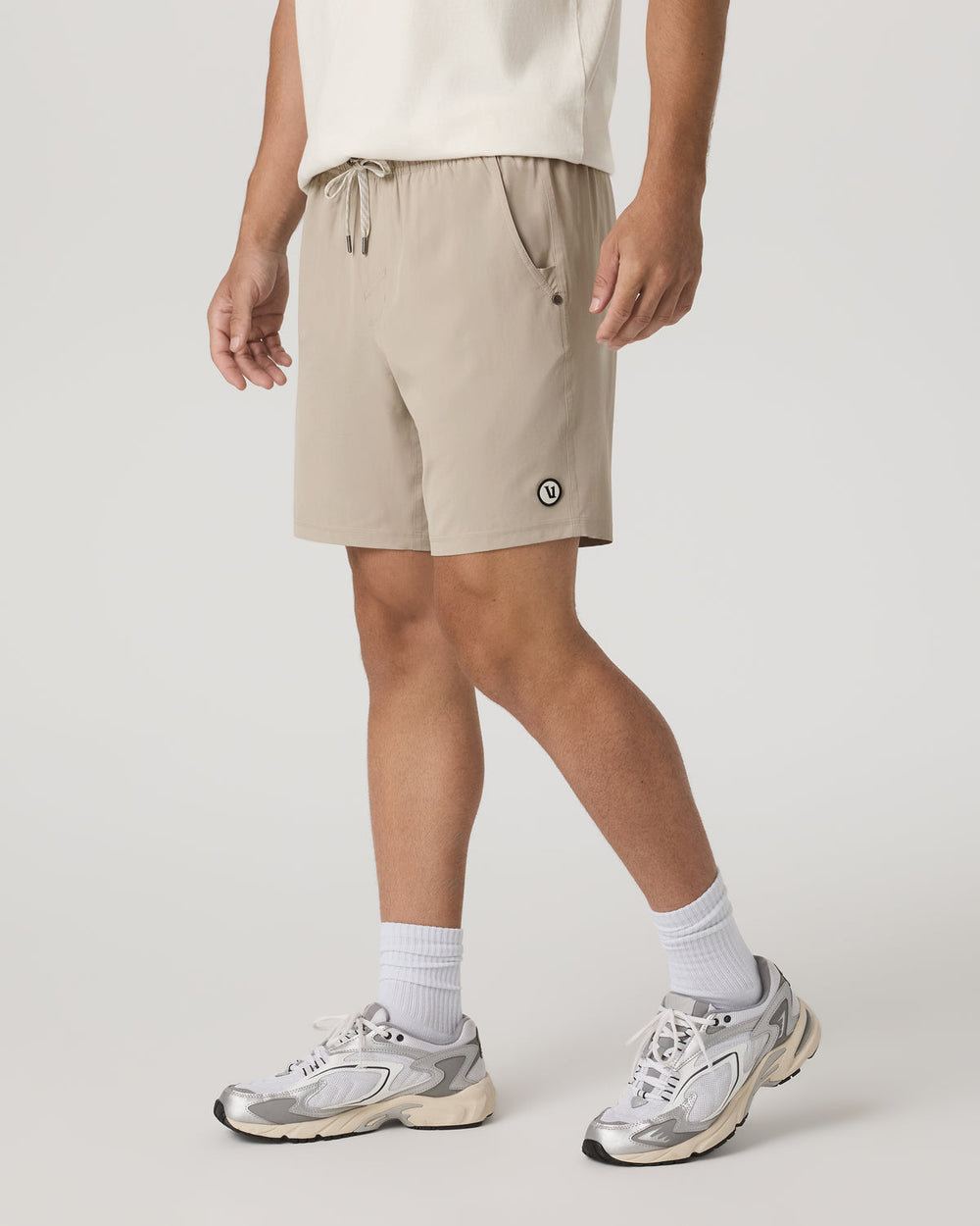 Kore Short Lined 7" Men's Toast Athletic Fit Shorts | Vuori