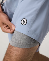 Kore Short Lined 7" Men's Blue Dusk Shorts | Vuori Online