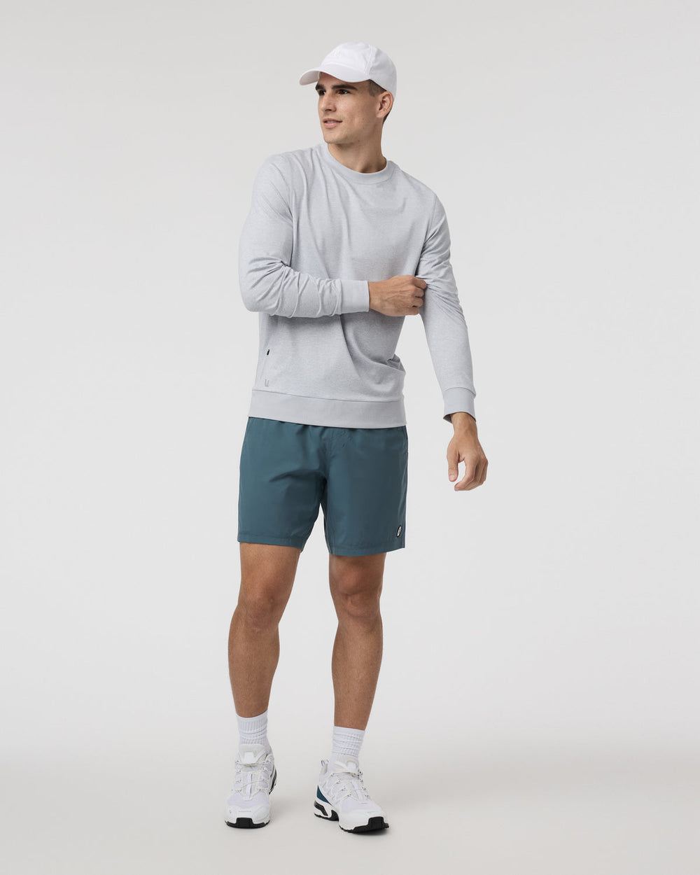 Kore Short Lined 7" Men's Light Deep Sea Athletic Shorts | Vuori Outlet