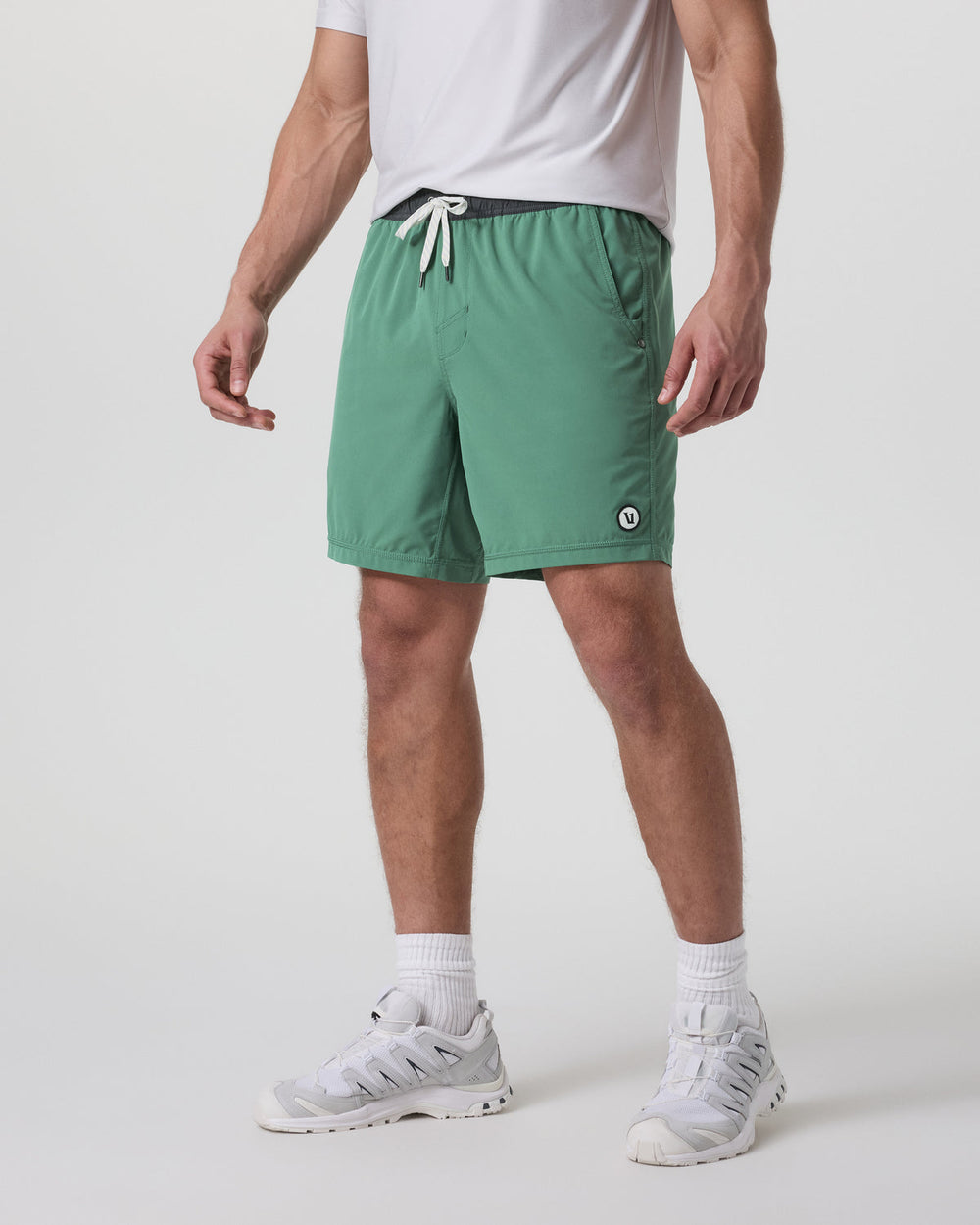 Kore Short Lined 7" Men's Hedge Green Athletic Shorts | Vuori Clothing