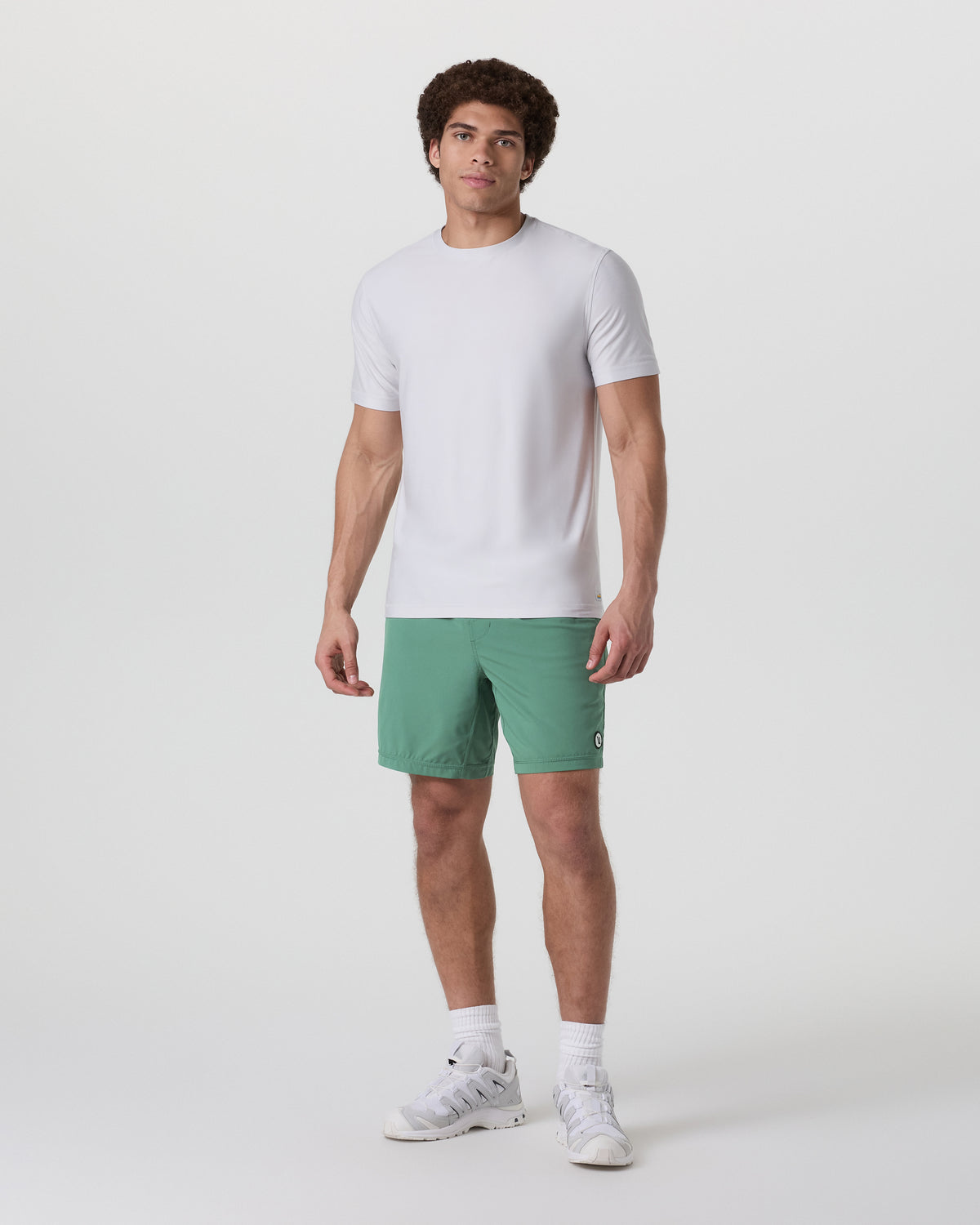 Kore Short Lined 7" Men's Hedge Green Athletic Shorts | Vuori Clothing