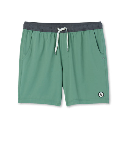 Kore Short Lined 7" Men's Hedge Green Athletic Shorts | Vuori Clothing