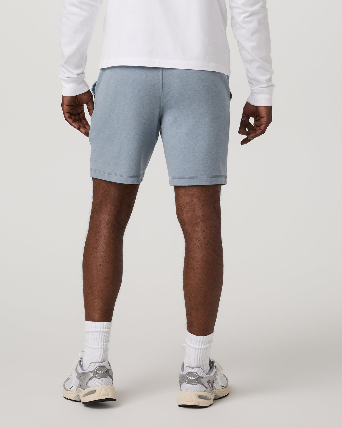 Ponto Performance Short 7" Men's Flint Heather Shorts | Vuori