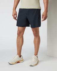 Qualify Run Short Lined 6" Men's Black Run Shorts | Vuori For sale