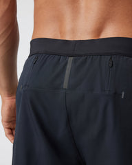 Qualify Run Short Lined 6" Men's Black Run Shorts | Vuori For sale