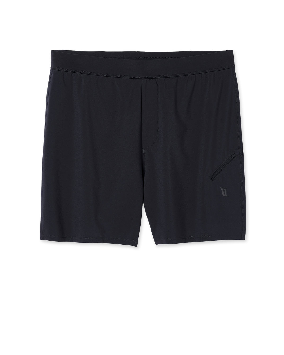 Qualify Run Short Lined 6" Men's Black Run Shorts | Vuori For sale