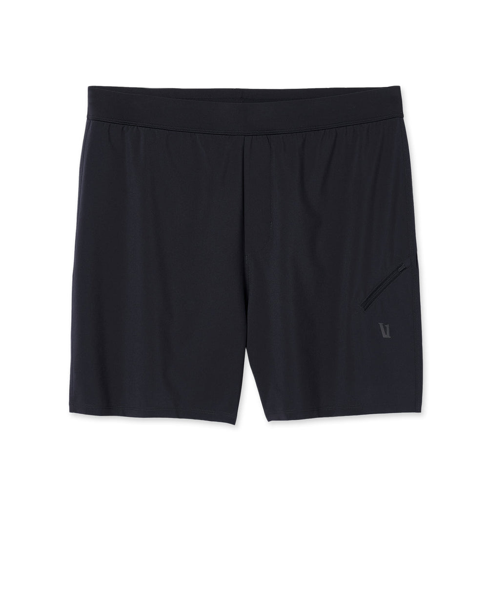 Qualify Run Short Lined 6" Men's Black Run Shorts | Vuori For sale