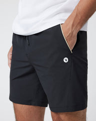 Crosscourt Short Men's Black Tennis Shorts | Vuori Outlet