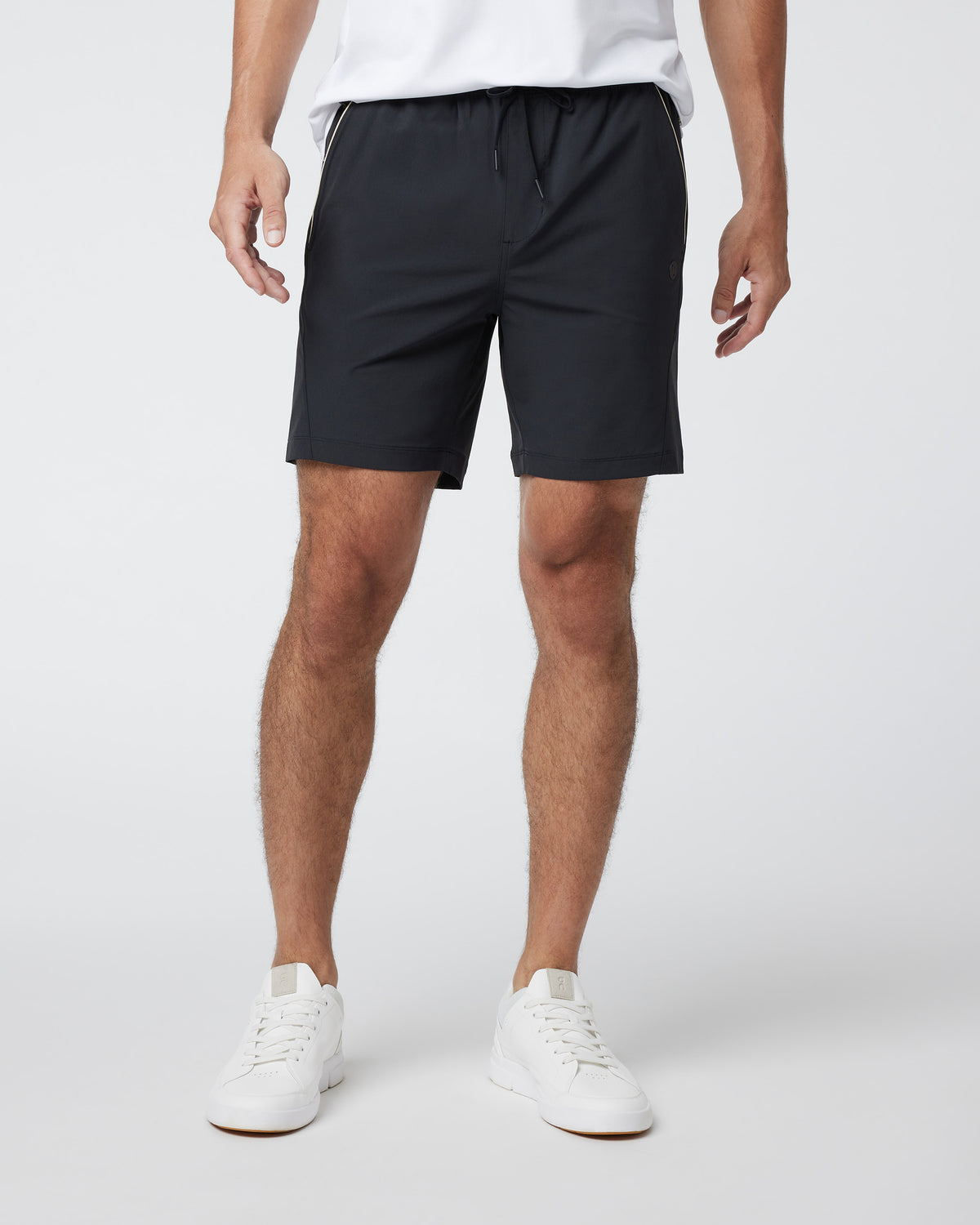 Crosscourt Short Men's Black Tennis Shorts | Vuori Outlet