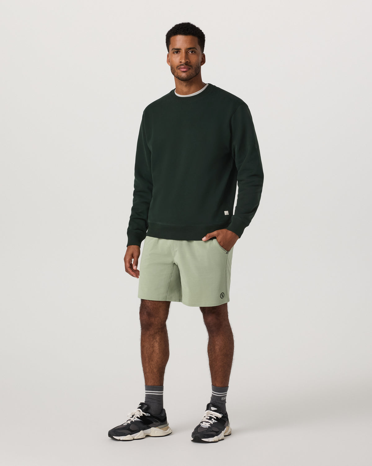 Elevate Kore Short Unlined 7" Men's Agave Shorts | Vuori Outlet