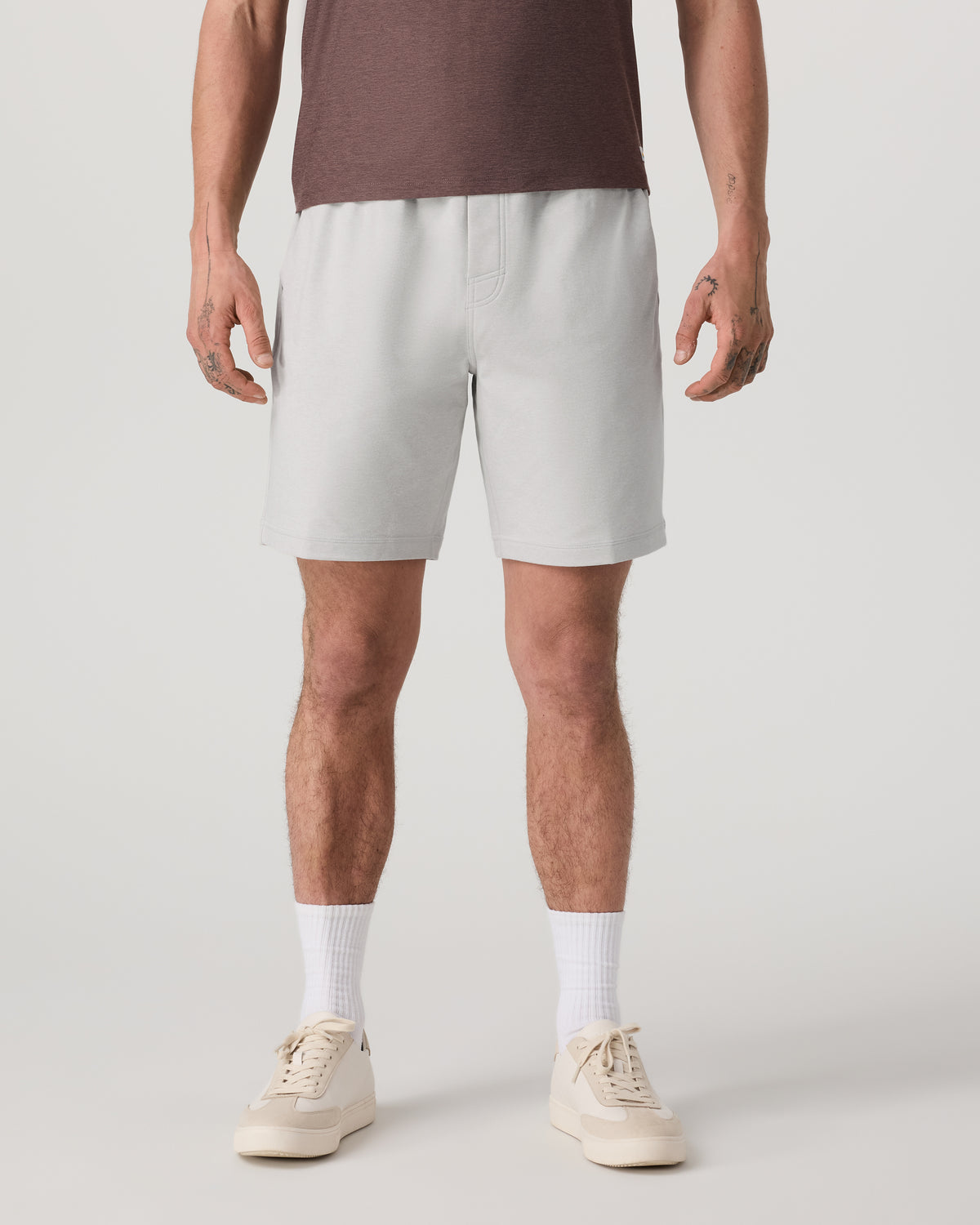 Coronado Short 8" Men's Salt Heather Lounge Bottoms | Vuori US
