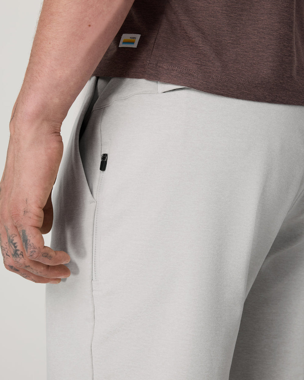 Coronado Short 8" Men's Salt Heather Lounge Bottoms | Vuori US