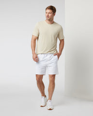 Crosscourt Short Men's White Tennis Shorts | Vuori Clothing