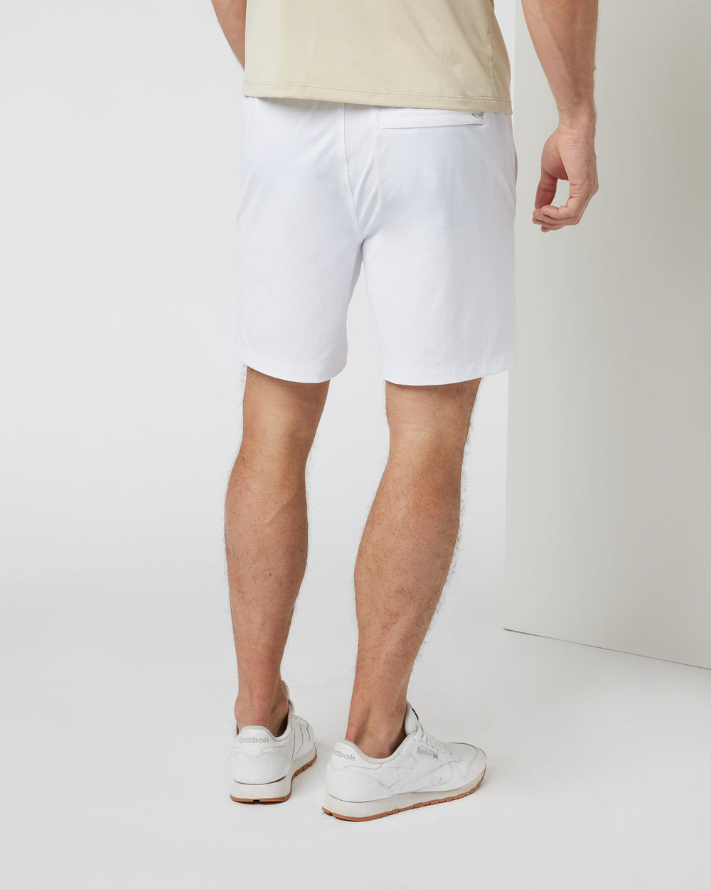 Crosscourt Short Men's White Tennis Shorts | Vuori Clothing