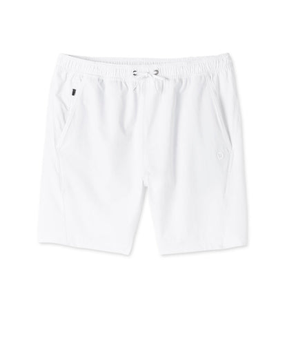 Crosscourt Short Men's White Tennis Shorts | Vuori Clothing