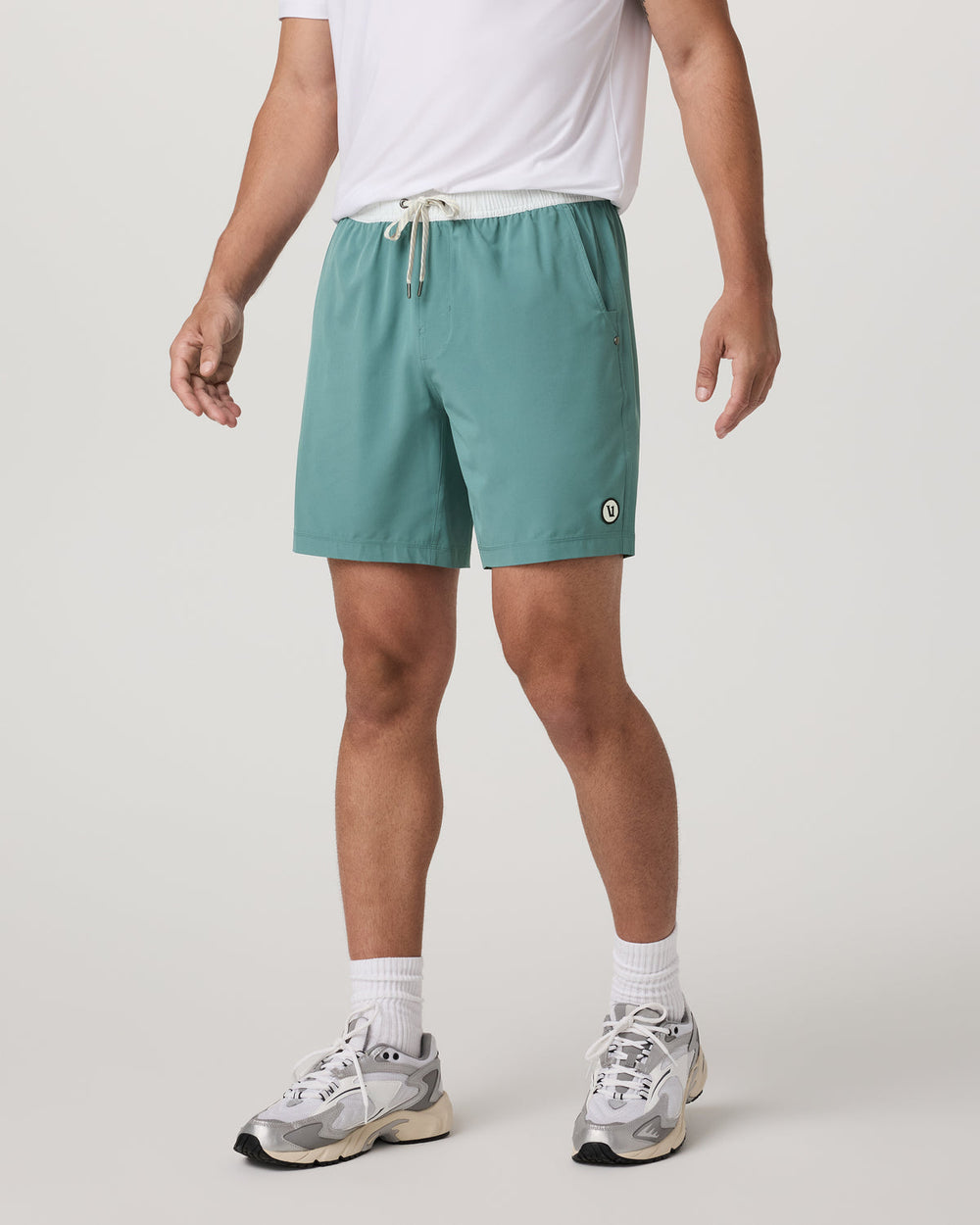 Kore Short Unlined 7" Men's Bluegrass Athletic Fit Shorts | Vuori