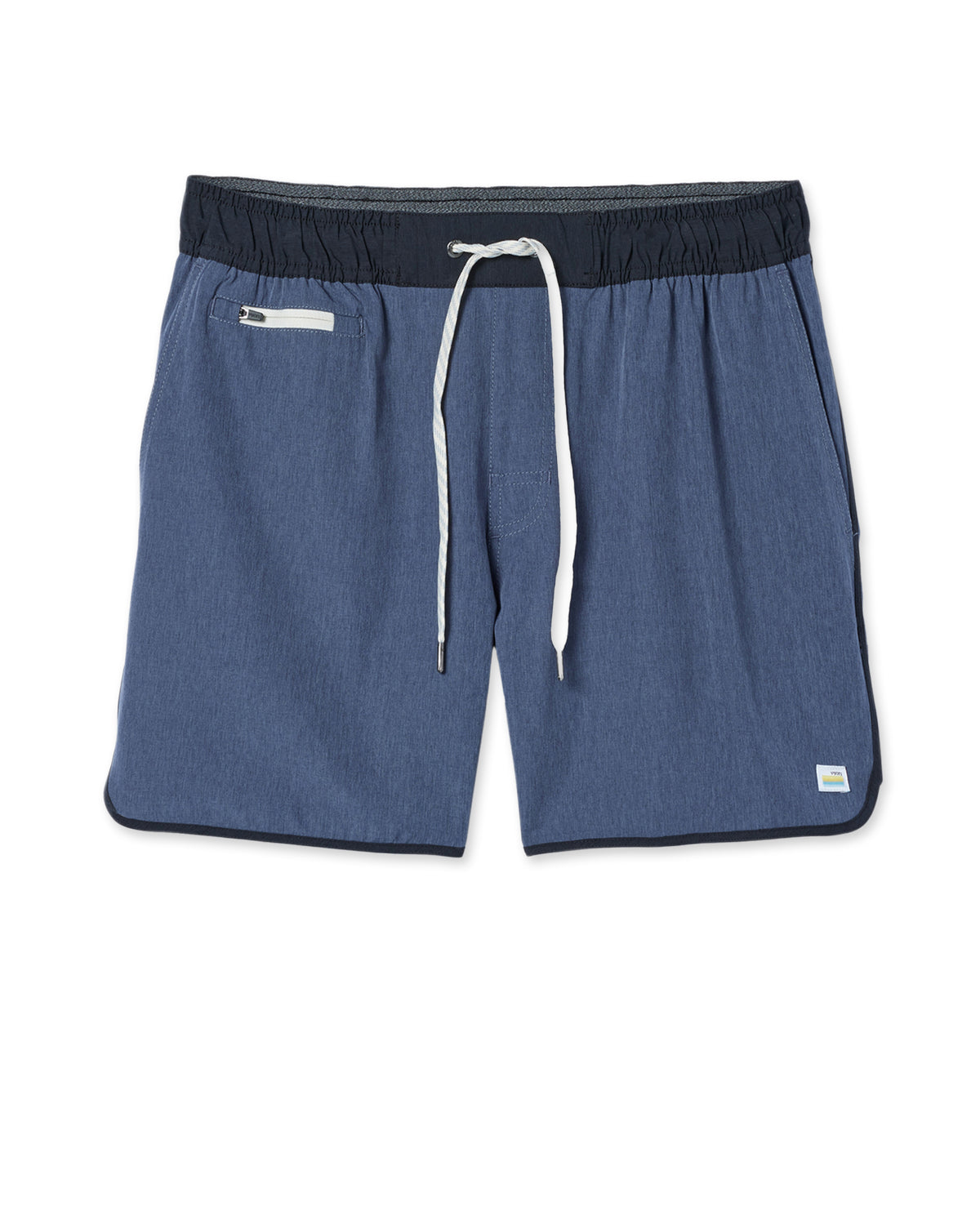 Banks Short 5" Azure Linen Texture | Vuori On sale
