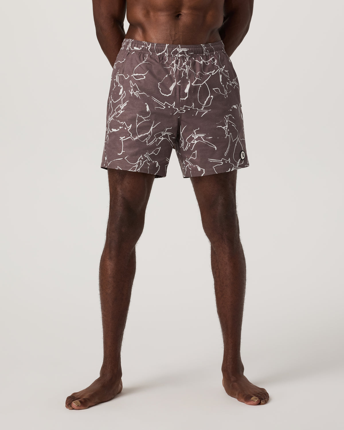 Maverick Volley Short Lined Men's Huckleberry Shorts | Vuori Outlet