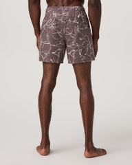 Maverick Volley Short Lined Men's Huckleberry Shorts | Vuori Outlet