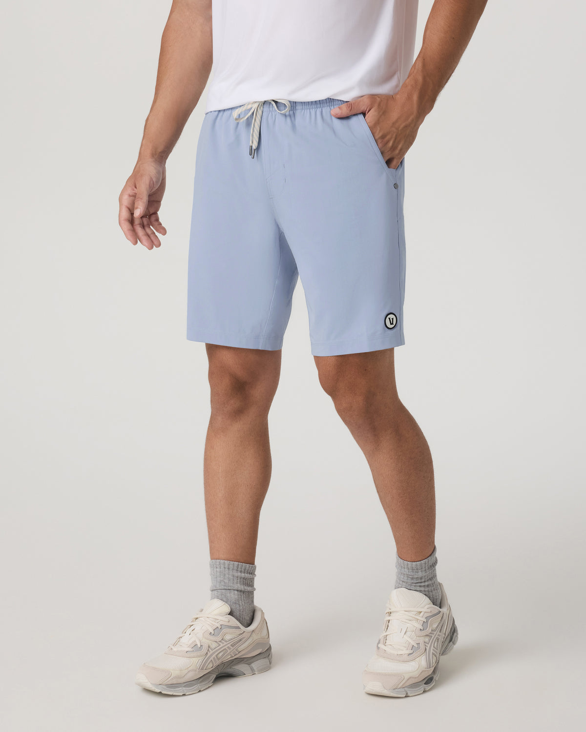 Kore Short Lined 9" Men's Blue Dusk Athletic Fit Shorts | Vuori Clothing
