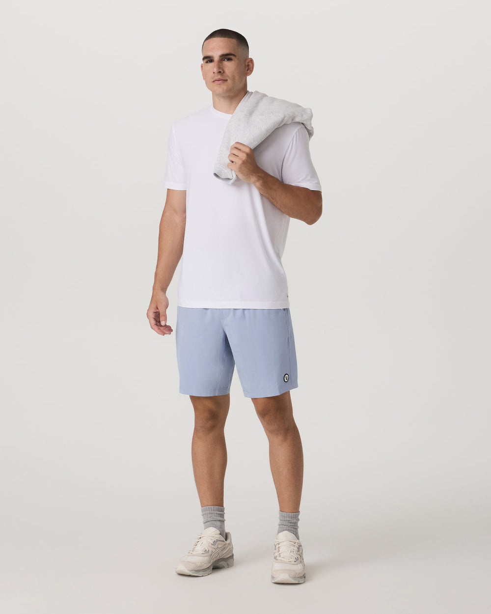 Kore Short Lined 9" Men's Blue Dusk Athletic Fit Shorts | Vuori Clothing