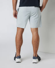 Domain Performance Short Sky Grey Workout Shorts | Vuori
