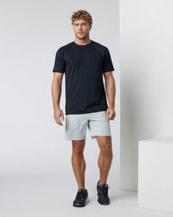 Domain Performance Short Sky Grey Workout Shorts | Vuori