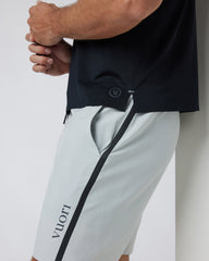Domain Performance Short Sky Grey Workout Shorts | Vuori
