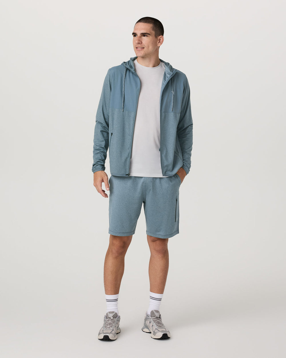 Sunday Performance Short 8" Men's Smoke Blue Shorts | Vuori Sale
