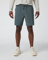 Train Tech Short Men's Smoked Beryl Training Shorts | Vuori On sale