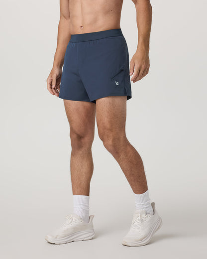 Qualify Short Lined 5" Men's Blue Coast Training Short | Vuori US
