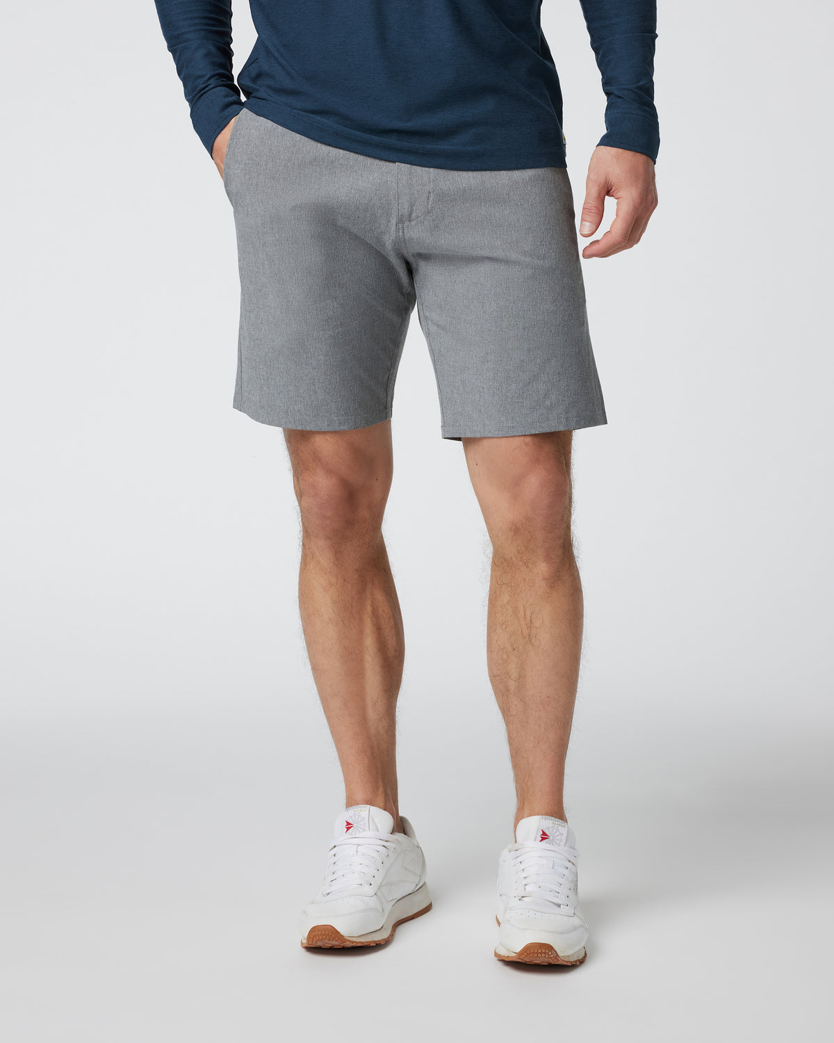 Aim Short Men's Concrete Tailored Shorts | Vuori Clothing