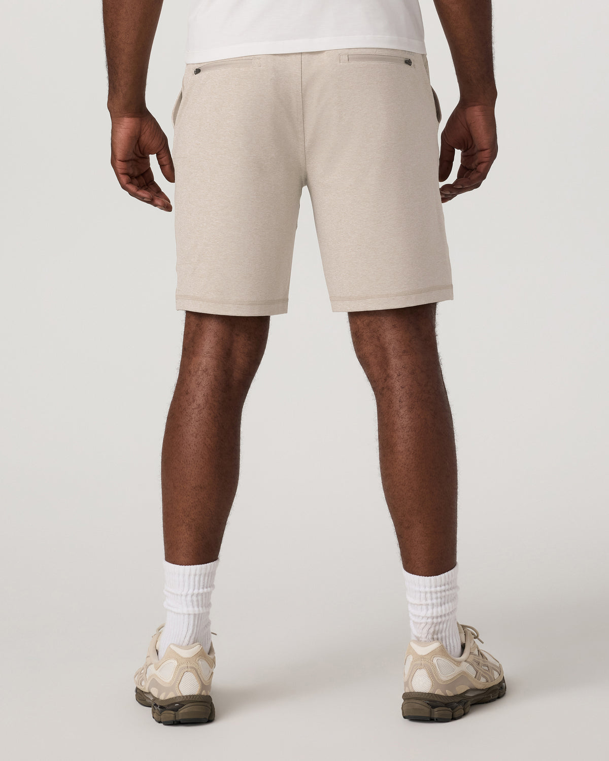 Sunday Performance Short 8" Men's Toast Heather Shorts | Vuori