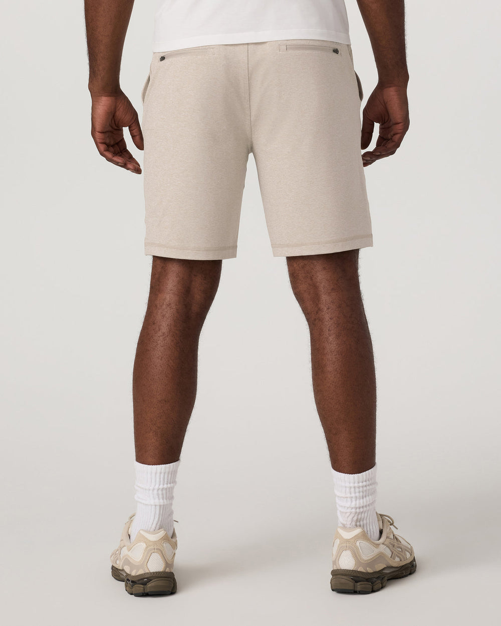 Sunday Performance Short 8" Men's Toast Heather Shorts | Vuori