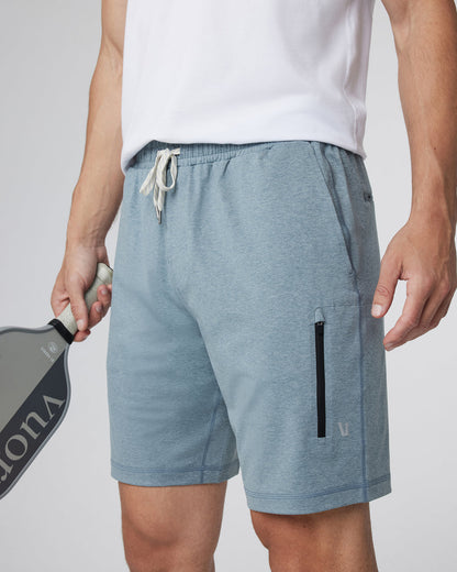 Sunday Performance Short 8.5" Dusty Blue Heather | Vuori Discount