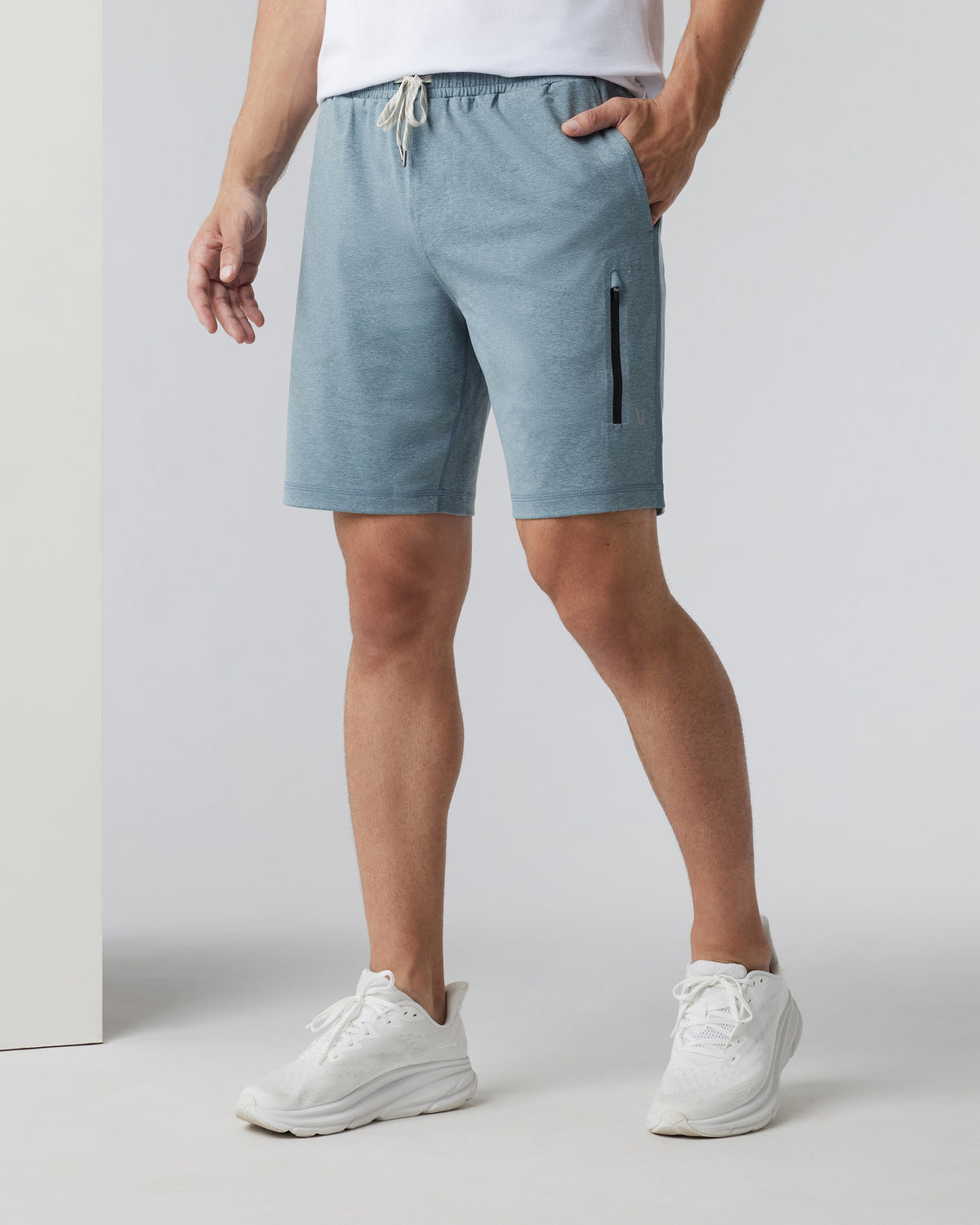 Sunday Performance Short 8.5" Dusty Blue Heather | Vuori Discount