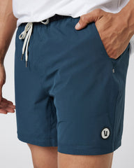 Kore Short Lined 5" Men's Indigo Athletic Shorts | Vuori Sale