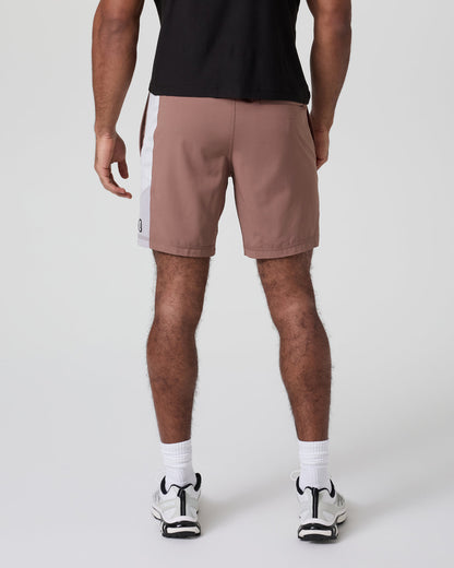 Kore Short X2 Lined Classic Fit 7" Sedona Brown/Salt/Amethyst Grey | Vuori On sale