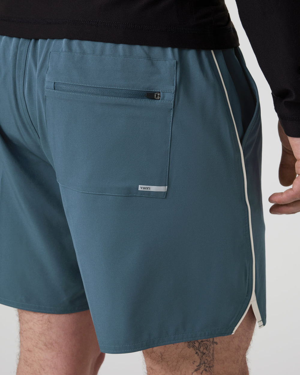 Trail Short 2.0 Pacific/Heather Grey Running Shorts | Vuori For sale