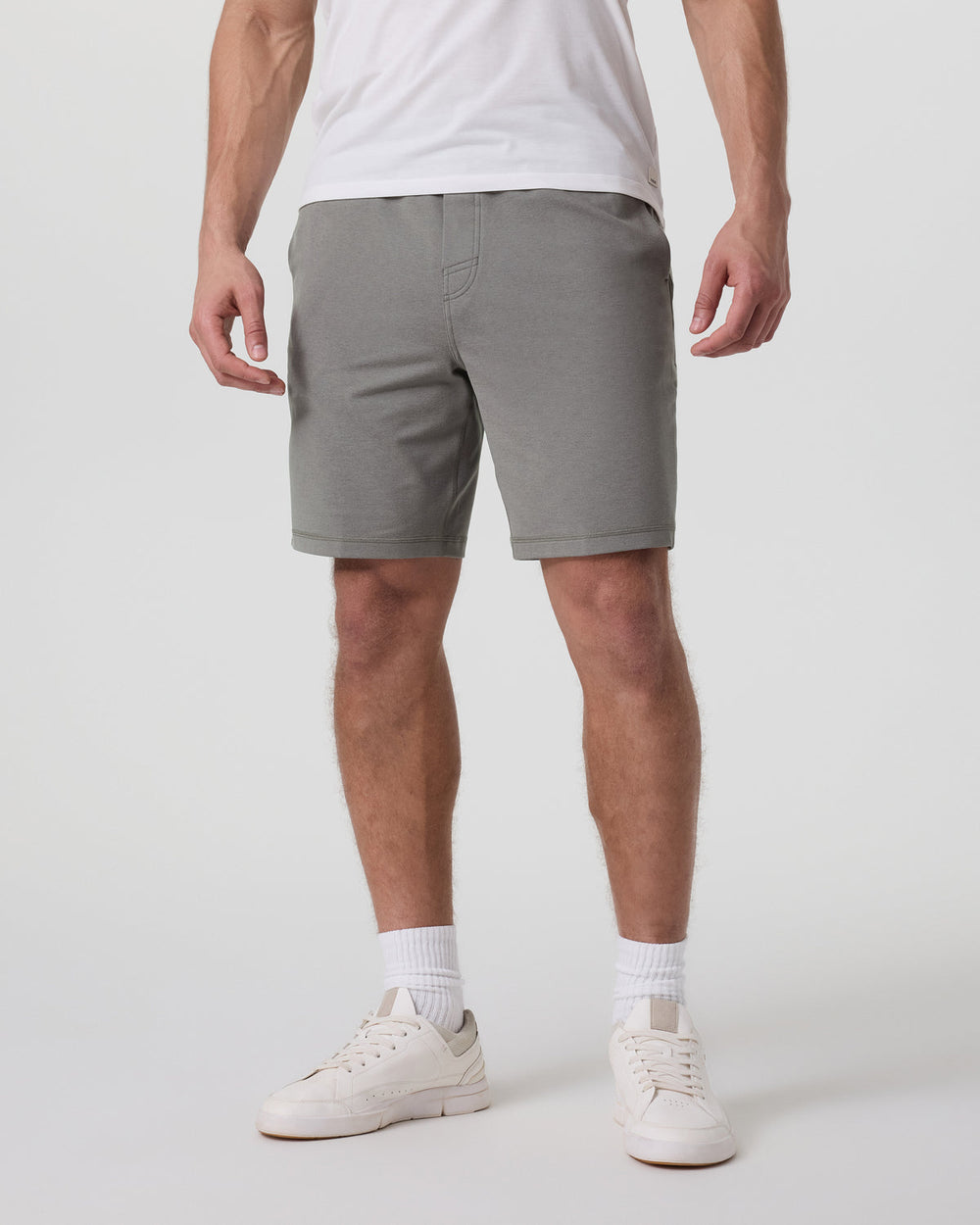 Coronado Short 8" Dolomite Heather | Vuori Online