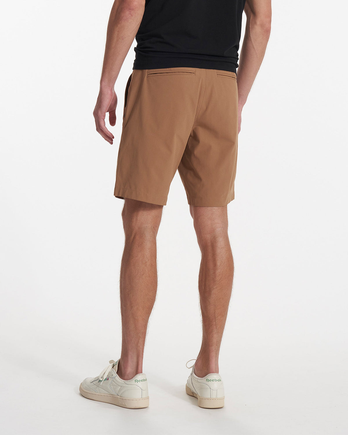 Meta Short Camel Brown Relaxed Fit Chino Shorts | Vuori US