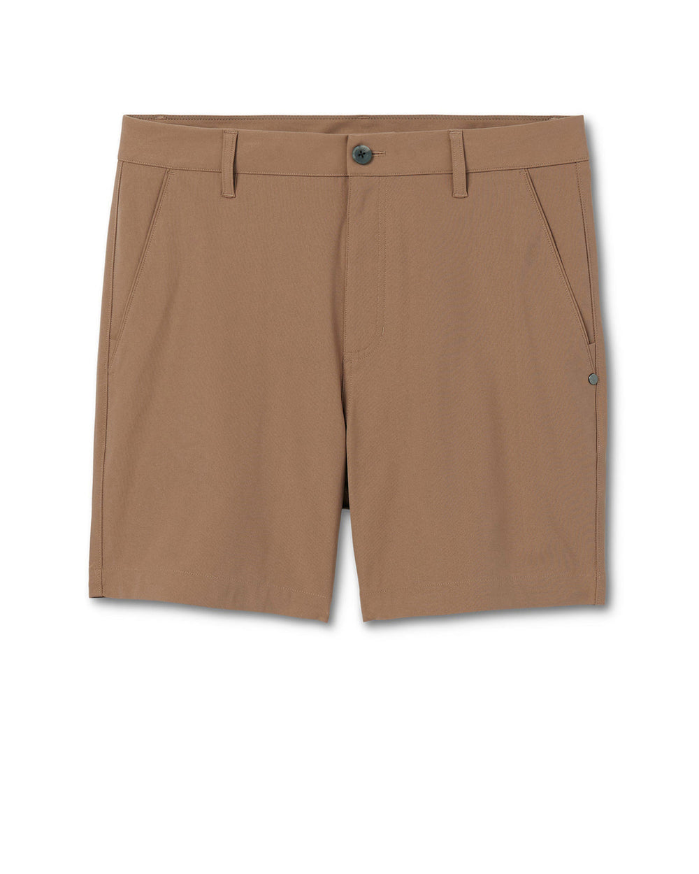 Meta Short Camel Brown Relaxed Fit Chino Shorts | Vuori US