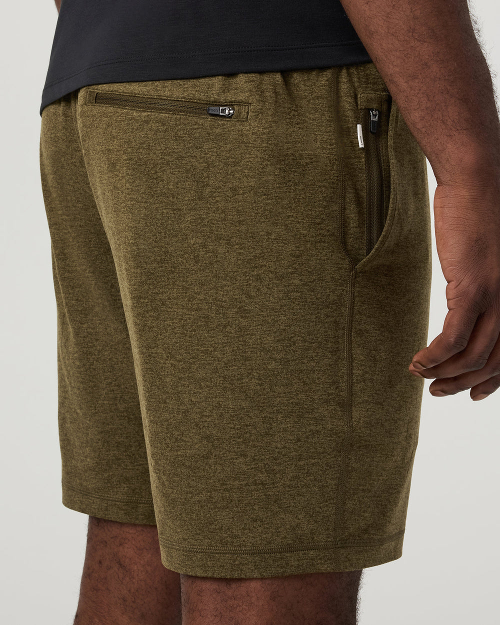 Ponto Short Men's Moss Green Heather Shorts | Vuori Clothing
