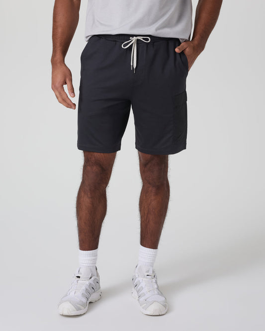 Sunday Performance Utility Short Classic Fit 8" Black | Vuori On sale