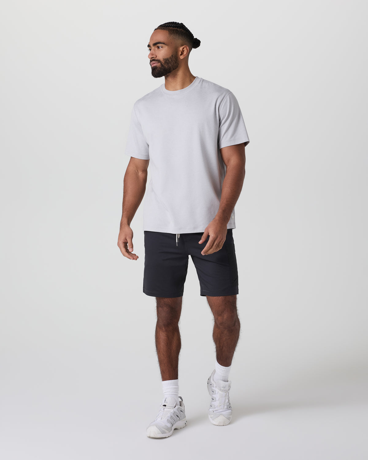 Sunday Performance Utility Short Classic Fit 8" Black | Vuori On sale