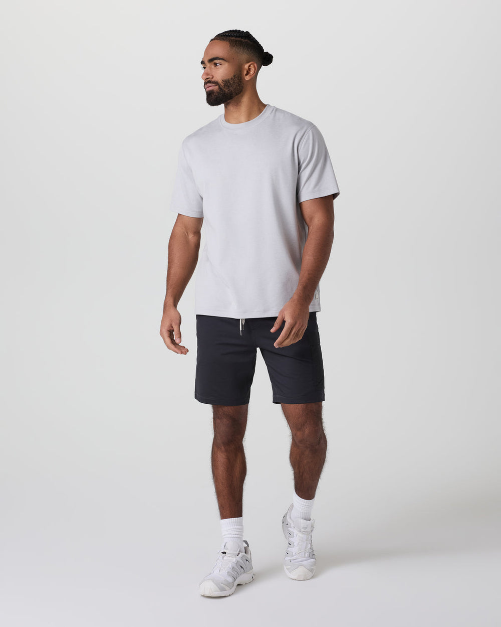 Sunday Performance Utility Short Classic Fit 8" Black | Vuori On sale