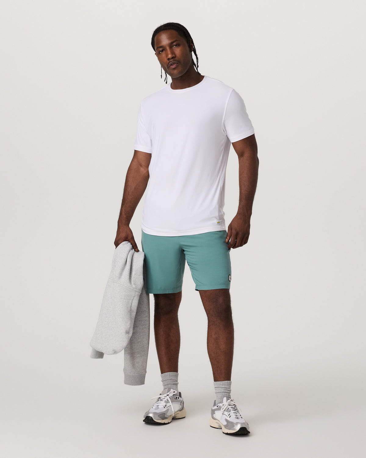 Kore Short Lined 9" Men's Bluegrass Athletic Fit Shorts | Vuori For sale
